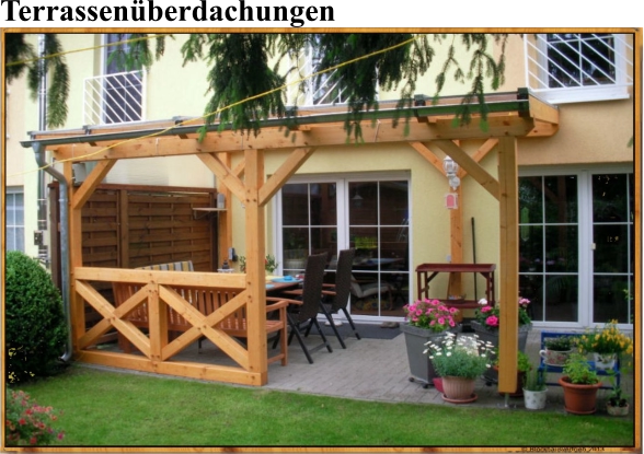 Terrassenüberdachungen